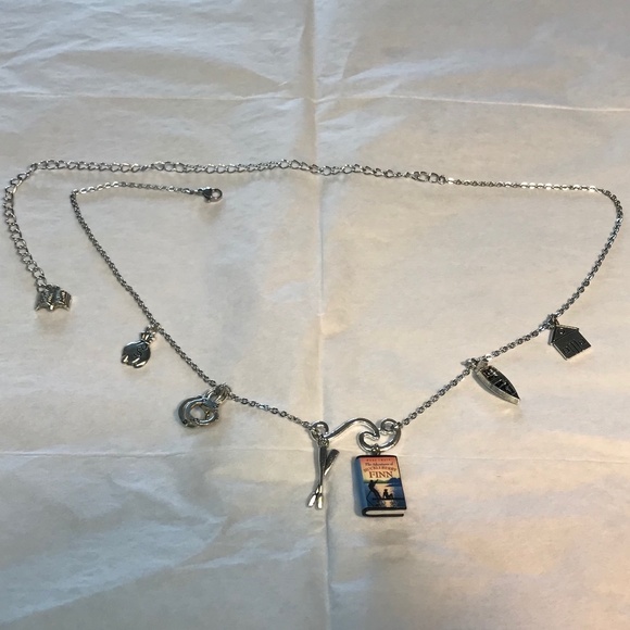 Adventures of Huckleberry Finn by Mark Twain Handmade Literature Book Necklace - Picture 12 of 15